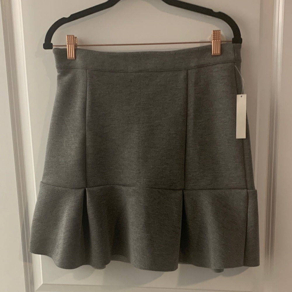 Chic Gray Mini Skirt